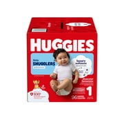 Huggies Little Snugglers Baby Diapers, Size 1 (8-14 lbs), 96 Count (Select for More)