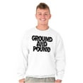 thumbnail image 5 of Ground Pound Muay Thai Fighter Sweatshirt for Men or Women Brisco Brands X, 5 of 6