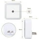 thumbnail image 5 of Luz nocturna LED enchufable con sensor de encendido y apagado automático | Luz blanca cálida de 3000 K para dormitorio, cocina y pasillo | Lámpara de pared de bajo consumo (1 unidad), 5 of 7