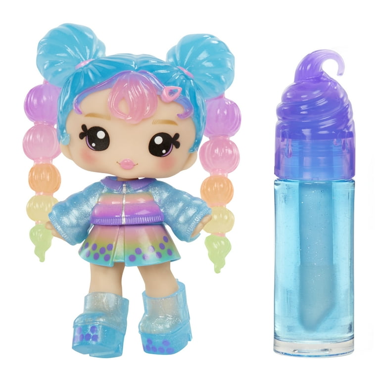 Muñeca Yummiland Lip Gloss Britney Boba – Kit De Brillo Labial DIY Con Aroma, Articulada Y Con Accesorios De Moda Para Niñas +4 Años
