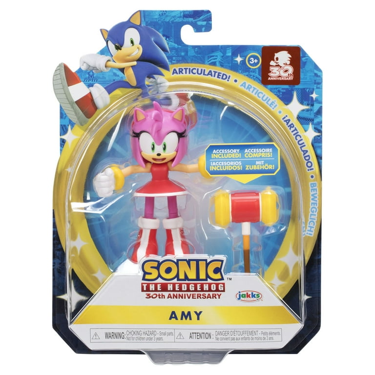  Sonic The Hedgehog Action Figure Toy – Amy Rose Figure