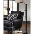 thumbnail image 3 of Signature Design by Ashley Anemoon Metal Floor Lamp with Adjustable Arm, Black, 3 of 5