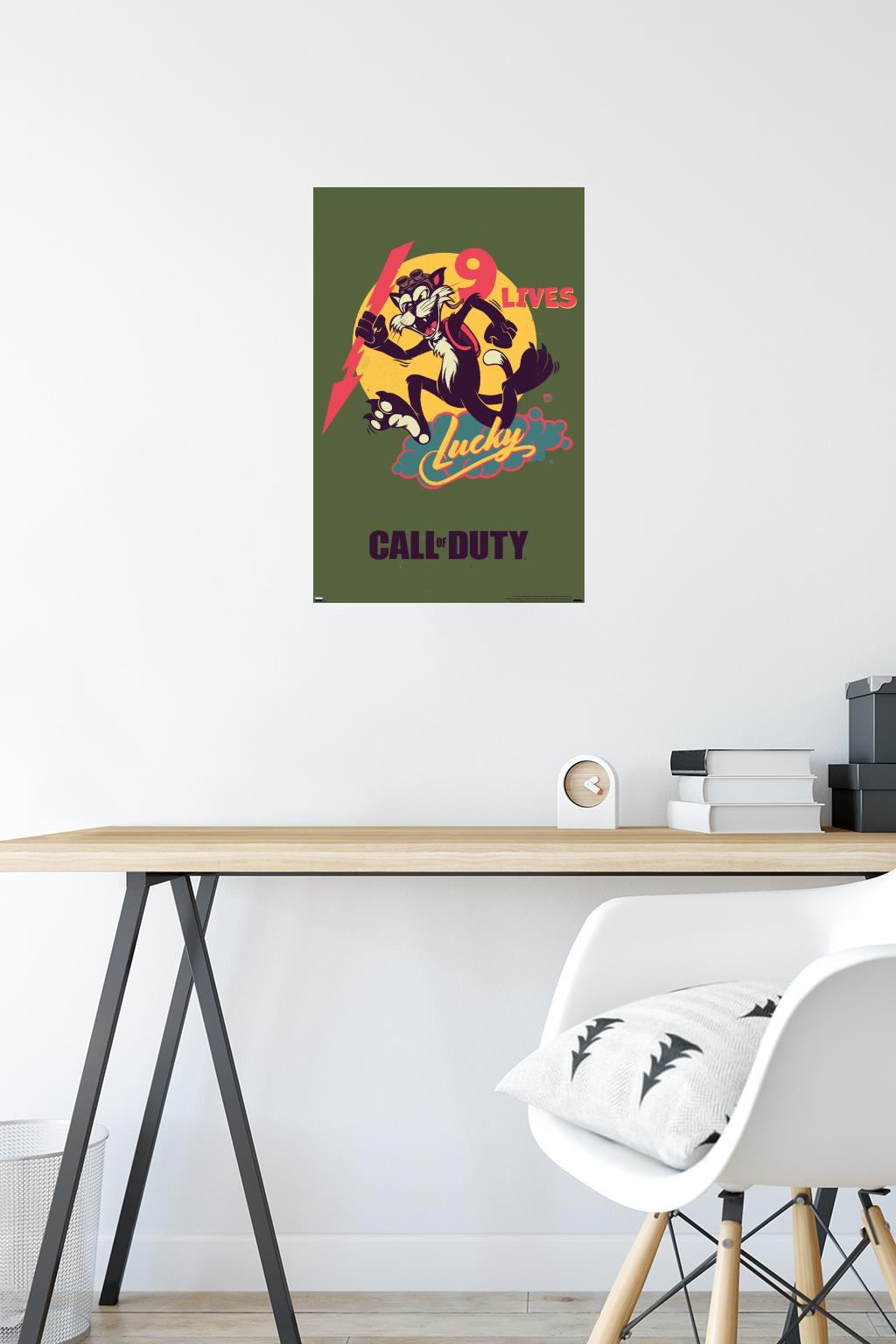Call of Duty: Vanguard - 9 Lives Wall Poster, 14.725" x 22.375"