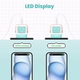 thumbnail image 4 of Cargador UGREEN Uno USB C Robot GaN de 30 W para iPhone Galaxy Pixel, 4 of 7