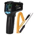 thumbnail image 2 of Termómetro IR, Medidor De Temperatura Infrarrojo, Pantalla A Color, Retroiluminación HD Para Aire Acondicionado Industrial ANGGREK IR Thermometer, 2 of 8