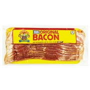 Original Hickory Smoked Pork Bacon, 12oz, Gluten Free, No MSG