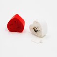 thumbnail image 4 of 24 lámparas de vela electrónicas LED PENGJTMXG luces de vela con forma de corazón carcasa roja luz roja sin parpadeo, 4 of 5