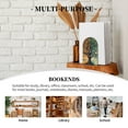 thumbnail image 7 of Naloa Seasonal Tree Reflection Wood Non-Skid Bookend for Shelves,Book Ends for Heavy Books, Book Stand for CDs,1 Pair, 7 of 7