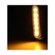 thumbnail image 3 of luz de conducción trasera con luz de giro LANNMXG para motocicleta barra de autopista LED negra, 3 of 5