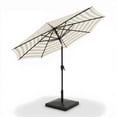 thumbnail image 1 of Parasol Sunset 8' – Beige rayé, 1 of 7