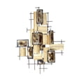 thumbnail image 1 of Heather Ann W74139 Metro Clustered Geometric Shapes Wall Decor, Metallic Multi Color, 1 of 1