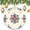 Pattern-4, variant on Ceramics Ornaments Hibiscus Flowers Personalized Christmas Ornament Tropical Plants Watercolor Personalized Christmas Ornaments Funny Gifts for Women/Men
