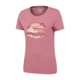 thumbnail image 2 of Mountain Warehouse - Camiseta Paisaje de Orgánica para Mujer (Rosa Oscuro), 2 of 4