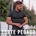 thumbnail image 2 of Playera Polo Slim Fit Manga Corta Moda Casual Hombre Bot G, 2 of 8