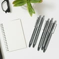 thumbnail image 6 of Dadiaei 5PCS Gel Pen set, Black Ink Pens Ultra Fine point Smooth Writing Pens with Silicone Grip, Retractable Cute Pens for Journaling NoteTaking sketching drawing stationery, 6 of 6