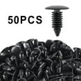 thumbnail image 1 of 50Pcs Car Auto Fastener Clips Fender Bumper Shield Retainer Plastic Rivet Push Pin 8mm Hole 1605396 1595864 6030441 Car Accessor, 1 of 9