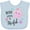 Blue, variant on Inktastic Wish Upon a Starfish- Cute Boys or Girls Baby Bib