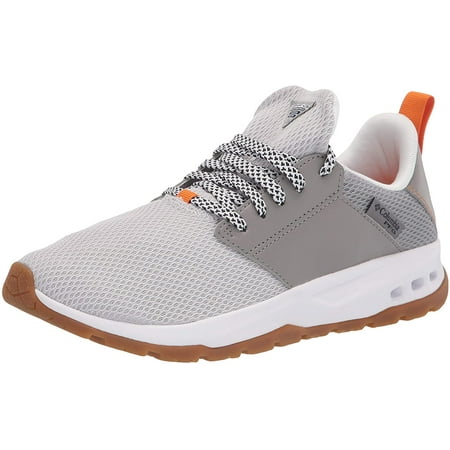 Columbia Mens Tamiami PFG Boat Shoe 9.5 Slate Grey/Light Orange