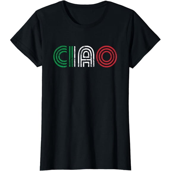 Ciao Italian Italia Italy Italiano Retro Hello Family T-Shirt
