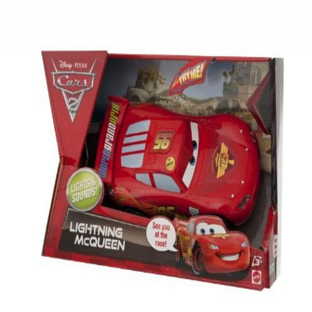 Cars 2 Lights & Sounds Lightning McQueen - Walmart.com - Walmart.com