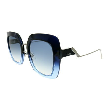 Fendi Tropical Shine FF 0317 ZX9 08 Womens  Square Sunglasses