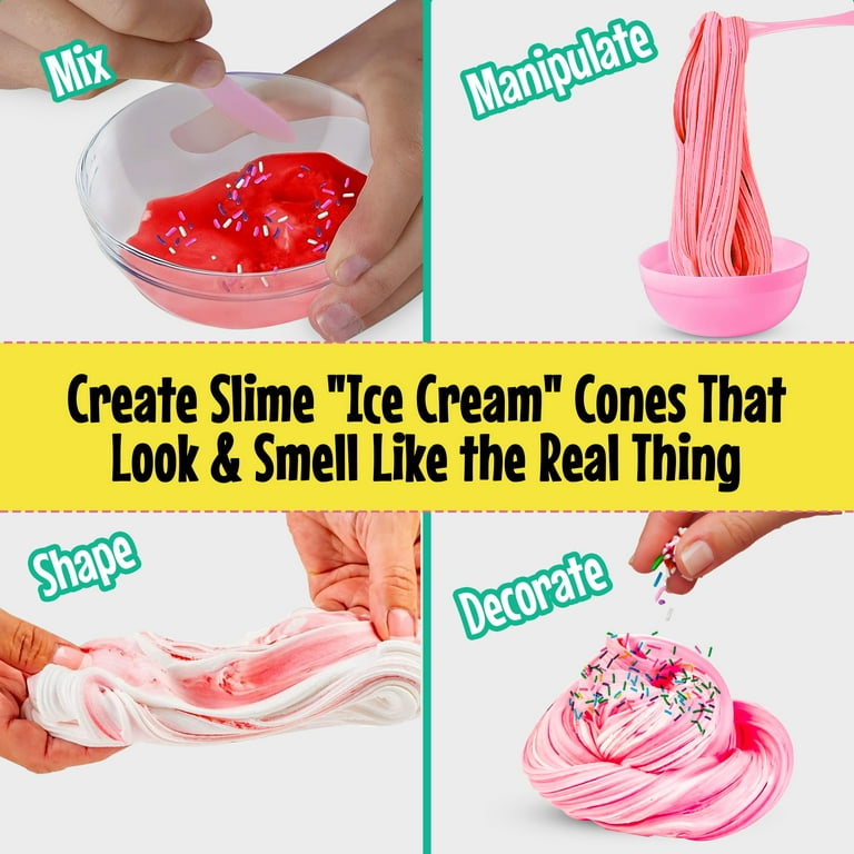 5-Minute Crafts - Slime Ice Cream Kit for Kids Ages 6+ As Seen on