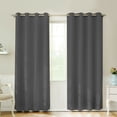 thumbnail image 3 of Cortinas Largas Con Aros 2.80 X 2.10 M Alfer Home Jgo 2 Pzas, 3 of 5