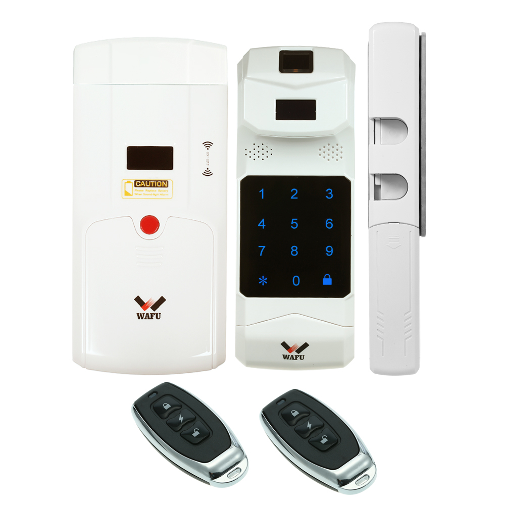 WAFU Wireless Smart Invisible Fingerprint Remote Lock Keyless Entry