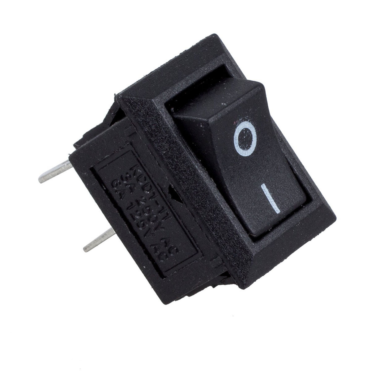 ITSELFER 5 x AC 250V 3A 2 Pin ON/OFF I/O SPST Snap in Mini Boat Rocker ...