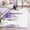 Purple, variant on 3'x5' Area Rugs, Purple Green Leaf Indoor Outdoor Area Rug for Living Room Bedroom, Spring Watercolor Botanical Flower Washable Bathroom Rugs Kitchen Floor Carpet Mats Home Decor Aesthetic