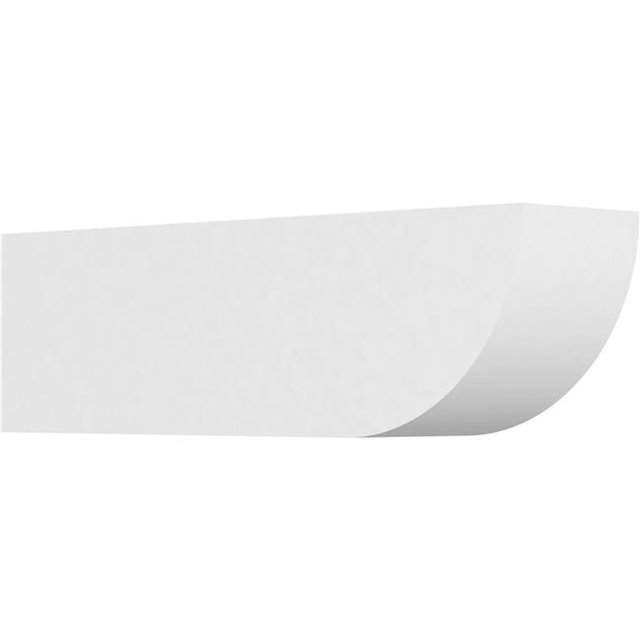 Ekena Millwork RFTP05X06X20DUR 6 x 5 x 20 in. Standard Durham Architectural Grade PVC Rafter Tail