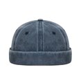 thumbnail image 3 of Bonnet de Mode Hip Hop Chapeau de Rue Hommes Bonnet de Crâne Femmes Printemps Sans Bord Grand Bonnet Melon Manchette Docker Pêcheur Bonnets rose Rouge, 3 of 6
