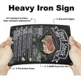 thumbnail image 3 of 1pc Vintage Metal Tin Sign Iron Wall Decor for Bars Restaurants Cafe Pubs Rectangle Steak 300x200x2.2mm, 3 of 9