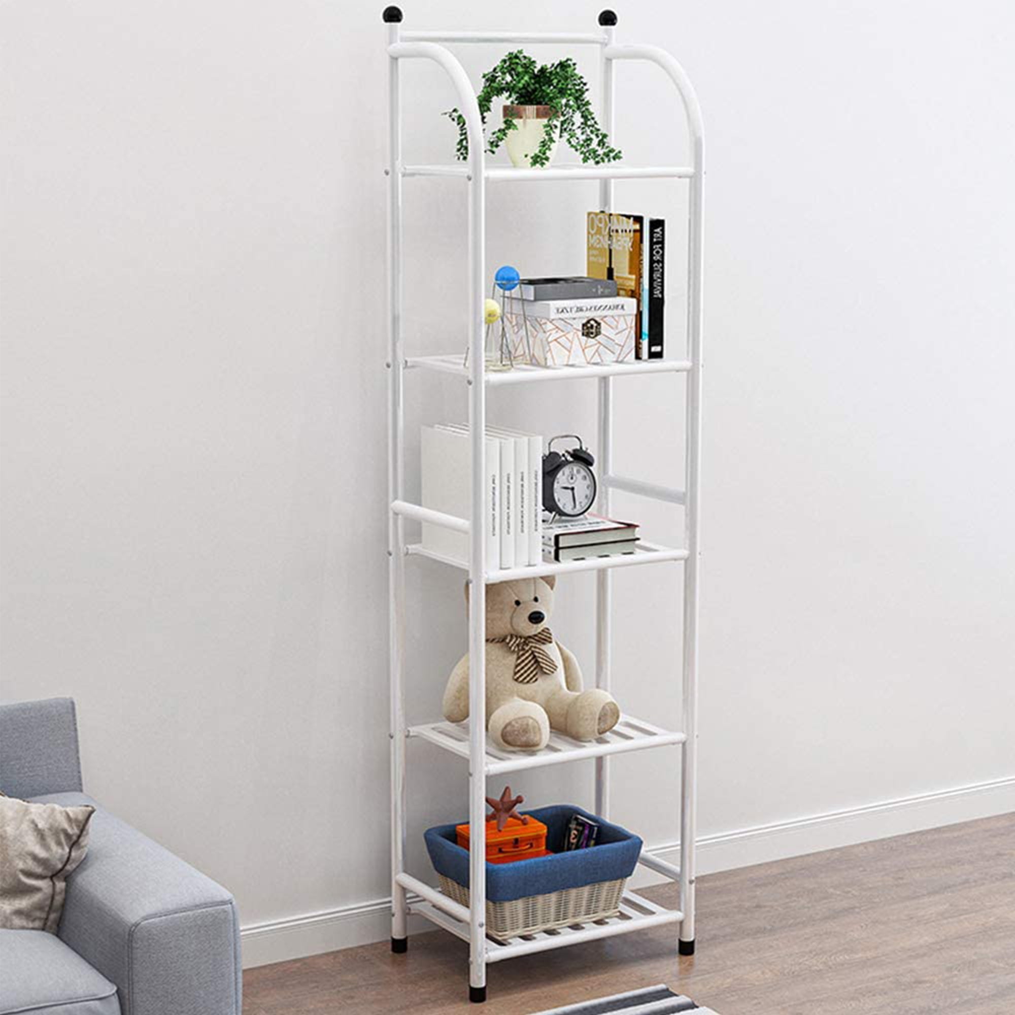 Hyeon Metal Freestanding Bathroom Shelves