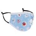 thumbnail image 3 of 2 Pcs Adjustable Children Anti-Dust 5 Layer Breathable Face Mask with Breathing Valve & 4 Filter Pads, 3 of 7