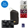 Your Choice: Nikon COOLPIX S4300 16MP Digital Camera w/ 6x Optical Zoom Value Bundle with 8GB SD Card and Case