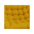 thumbnail image 4 of Blazing Needles 65-inch by 48-inch Solid Microsuede Double Papasan Cushion (Cushion Only - Chair Frame NOT Included) 93304-MS-LM, 4 of 4