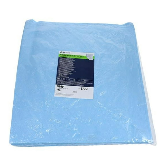 Halyard 37050 CSR Sterilization Wraps 20" x 20" SMS Fabric 100/Pk