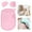 Pink, variant on 12 Pack Exfoliating Body Scrub Gloves Deep Cleansing Shower For Dead Skin Removal And Improved Circulation