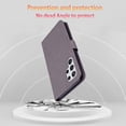 thumbnail image 6 of for Samsung Galaxy S23 Ultra (Not S23) Wallet Case for Women, Glitter Bling Diamond PU Leather Folio Cover with Card Slot Wrist Strap Phone Case for Samsung Galaxy S23 Ultra Owl Grey, 6 of 18