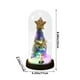 thumbnail image 3 of Mini adorno navideño con luz LED de colores | Lámpara navideña decorativa con cubierta de vidrio | Decoración multicolor a pilas para escritorio y árbol | Adorno festivo de temporada, 3 of 6