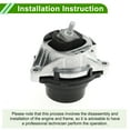 thumbnail image 3 of No.22116859407 Engine Motor Mount for BMW 3Series F35 2016-2019 1.5T A/MT Durable Black Left Engine Mounting 1 Pc, 3 of 6