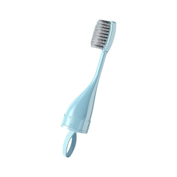 Cepillo de dientes de plástico 3 en 1 lavable sellado colorido suave manual de mano de mano de mano interior al aire libre dientes de vacaciones herramienta herramienta azul cepillo cabeza seitruly CE011572-04