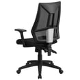 thumbnail image 4 of Scranton & Co Mesh Fabric Mid Back Swivel Office Chair in Black, 4 of 5