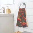 thumbnail image 5 of Red Poppies Hand Towel Cotton Bath Towel Large Face Towels Absorbent for Bathroom Home Hotel, 5 of 7