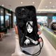 thumbnail image 3 of Junji Ito horror Hot Anime funda de teléfono para IPhone 15 14 13 12 11 Pro Max Mini XR XS 7 8 Plus funda trasera suave de TPU con correa de mano, 3 of 5
