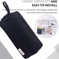 thumbnail image 6 of Foldable Pencil Case Zipper Big Capacity Aesthetic Canvas Pencil Pouch Compartments Stationery Organizers Pen Bag for Kids Girls Boys Teen Student School Supplies Makeup Bags, 6 of 8