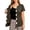 13# Army Green, variant on Mastectomy Shirts with Drain Pockets for Women Chemo Port Short Sleeve Tear Away Shirts Army Green S