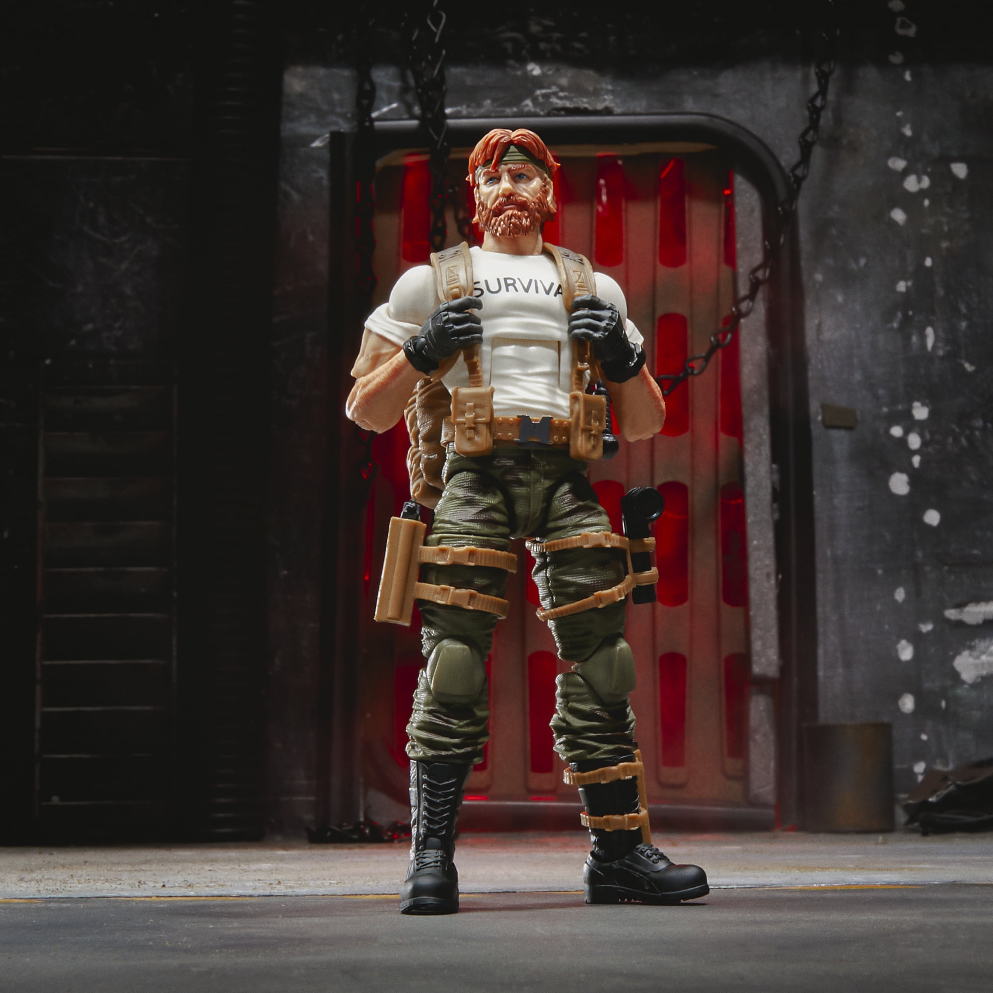 G.I. Joe Classified Series Stuart "Outback" Selkirk Action Figure, Custom Package Art