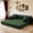 Dark Green, variant on Leumius 79" Convertible Futon Sofa Bed, Boneless Couch for Living Room, Corduroy Folding Mattress Couch with Fixed-Shape Frame, Floor Sofa Lounge Couch with 2 Pillows, No Assembly,Beige
